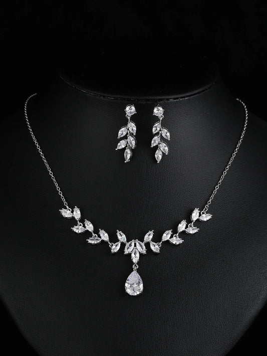 Leaves Shape Jewelry Set